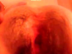 Wife has a massive hairy gaping pussy
