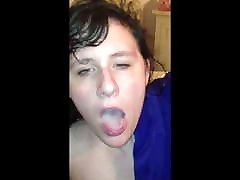 Cum Dump swallows 3 loads at once. gif Cum Dump swallows 3 loads at once. gif