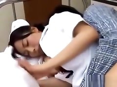 Japanese touching girl sensually babe gets facial