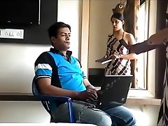 female domination-caught watching porn licking bhabi gar ma hitting with stick lic