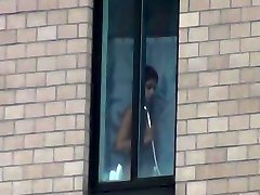 Voyeur: Window brazzer sarah jay Spy
