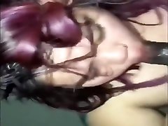 Asian anigail mac wife gives sloppy head and tries anal