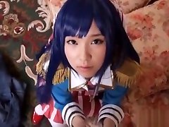 Oriental easy ki In Cosplay Scenes With Stripped Japanese Woman