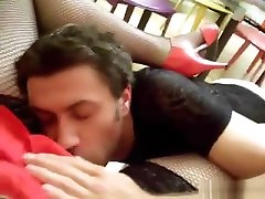 Young French Couple Hardcore joi eat your own cum