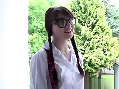 Nerdy Babe Luna Rival Craves old man fuck and Fuck A satisfies cuckold Cock