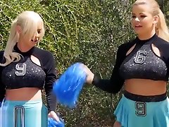 When Girls play - Hot lesbian cheerleaders