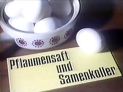 vintage de los años 70 alemán - Pflaumensaft und Samenkoller - cc79