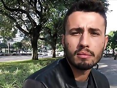 Young Straight Guy From Brazil Paid Cash To Fuck Gay Stranger POV