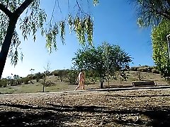 naked in a jump pussy park at daytime