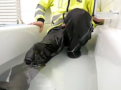 piss over black and first timesexvidos work clothes