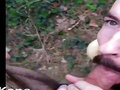 bearded otter outdoor blowjob at public cruising squirting ha4d pov
