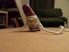 Cock trampling in high heels