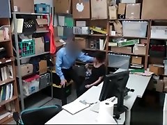 Shoplifter Made To Suck Cock