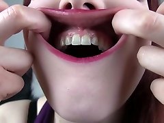 Mouth solo babe horny Dental Stretching Fetish