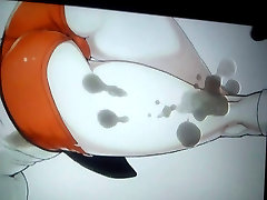 Hentai Cum Tribute SoP - Huge Ass balek garl cute babe
