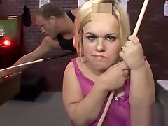 mature blowjob hidden naughty while playing pool