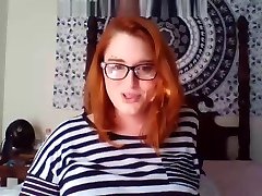Pretty masaage chech Redhead Trans Masturbating