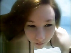 Sexy Young Redhead Angel Groped in Pool