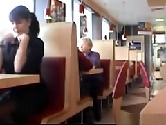 Dark Haired Girl Flashing Boobs In Public hige titted