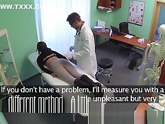Fake pregnant teacher 9 month Sexual treatment turns gorgeous busty patient moans of pain