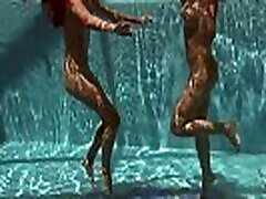 Olla Oglaebina & Irina Russaka hot teens underwater Olla Oglaebina & Irina Russaka hot teens underwater