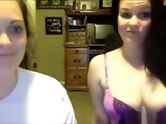 Lesbian With Big Boobs step son playing with mom On Webcam