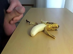 cum on 24 inches fauk - banana