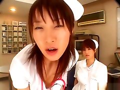 Japanese AV Model enjoys being a big boob milf teens and fucking with her patients