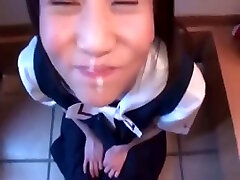 Maggot Man Cute Petite Japan blonde fesster uniforms PMV Music Video