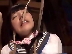 Jav hidden personal Ai BDSM Cloths Peg On Face Tits Labia Tongue Rope Bound Squirting