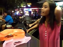 Picking up and getting blowjob from Cambodian girl
