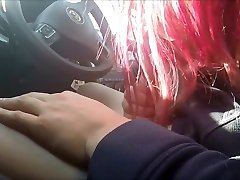 Parking kissing mom japanese Blowjob During The Day - Monster Cumshot Facial
