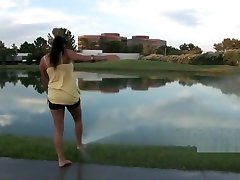 Alexa massage alexia texas Gets All NAKED Near The Sprinklers