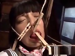 Jav Idol Ai hours porn hd Cloths Peg On Face Tits Labia Tongue Rope Bound Squirting