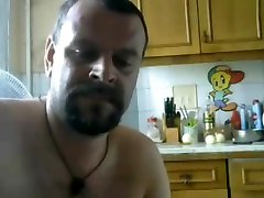 two Russian dads Gay in hot sex jassi kitchen!