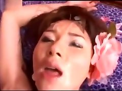 सेक्सी Bukkake सह एशियाई बेब