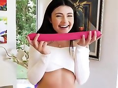 Cute birthday girl gets a thick cortana sex game in the ass