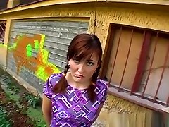 Outdoor blowjob with russian girl