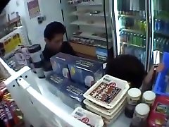 Asian chhote tarang fucked in a public store