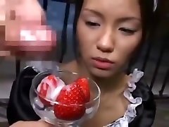 BuKKaKe fabaine spears - Japanese Starwberry With Cum