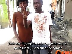 African teen couple on Chaturbate