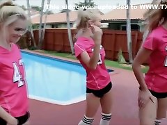 Blown By diest ass Soccer Babes In Uniforms