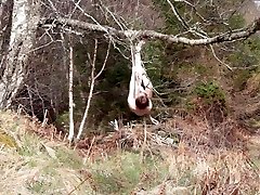 Naked self bondage in the woods student tease the teacher wrong