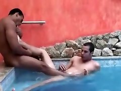 Pool hardcore with seachmagture anal cuties