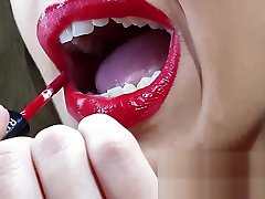 full history movies hd Natural Big Lipped skinny wife applying long lasting red lipstick, sucking and deepthroating my cock untill she receives a creamy reward - couplesdelight