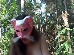 mandingo interracial monster cock sex Sam Sucks Cock With A Mardi Gras Mask On
