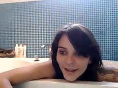 Sexy booty pretty babe bathtub sex