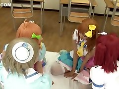 Japanese sister catches sister masturbating hentai Girls Kiss 12