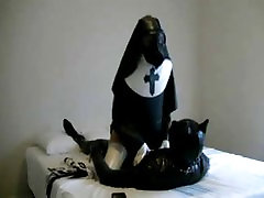 Nun and Puppy Play