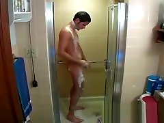 Big strong dick porn xass twink wanking it hard in the shower